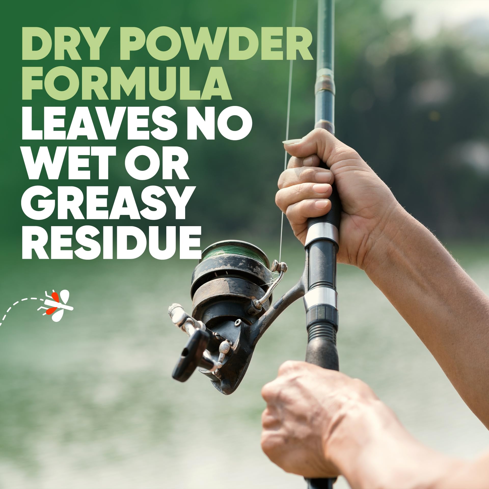 OFF! Deep Woods provides long-lasting protection during outdoor activities.
