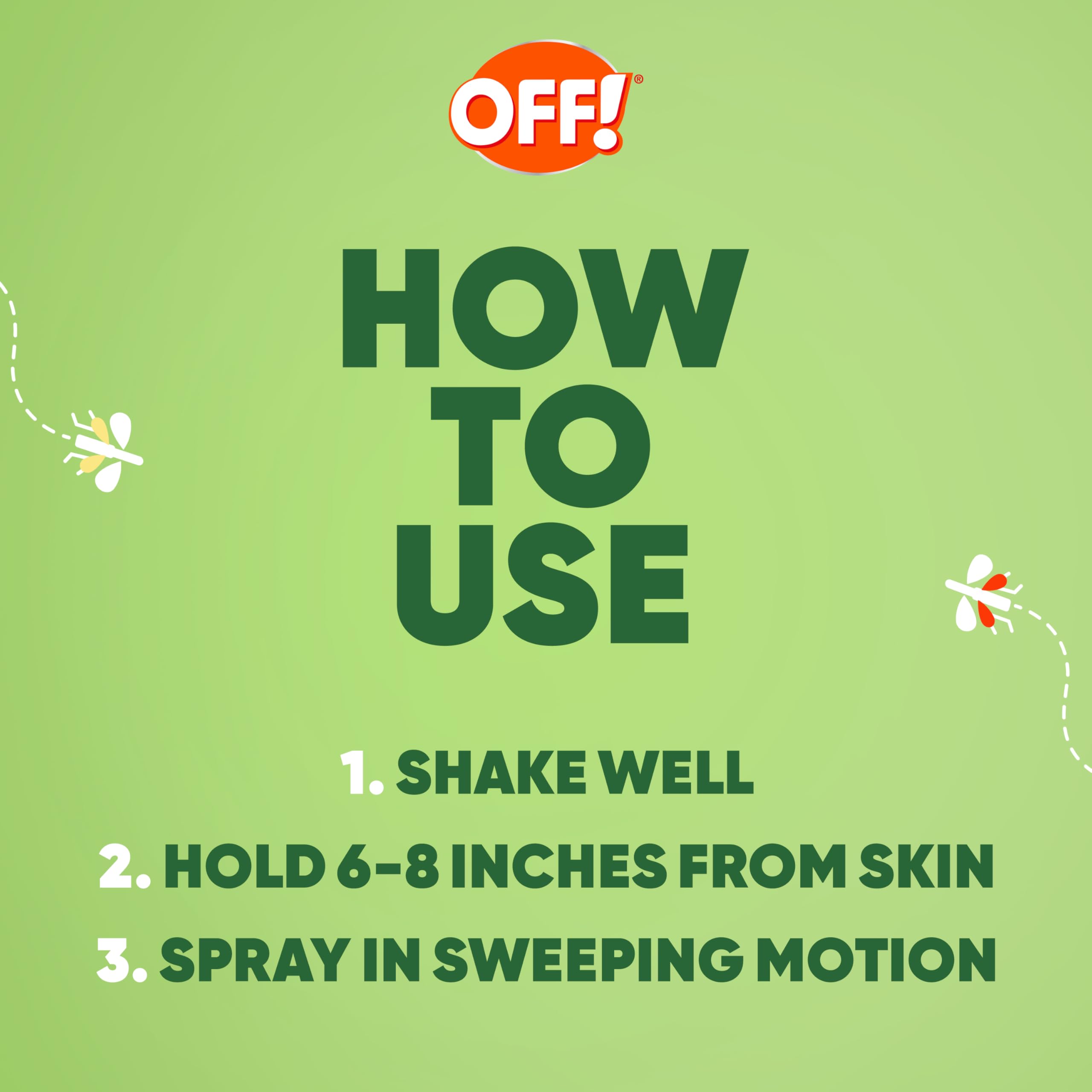 OFF! Deep Woods is ideal for fishing, hiking, and hunting trips.