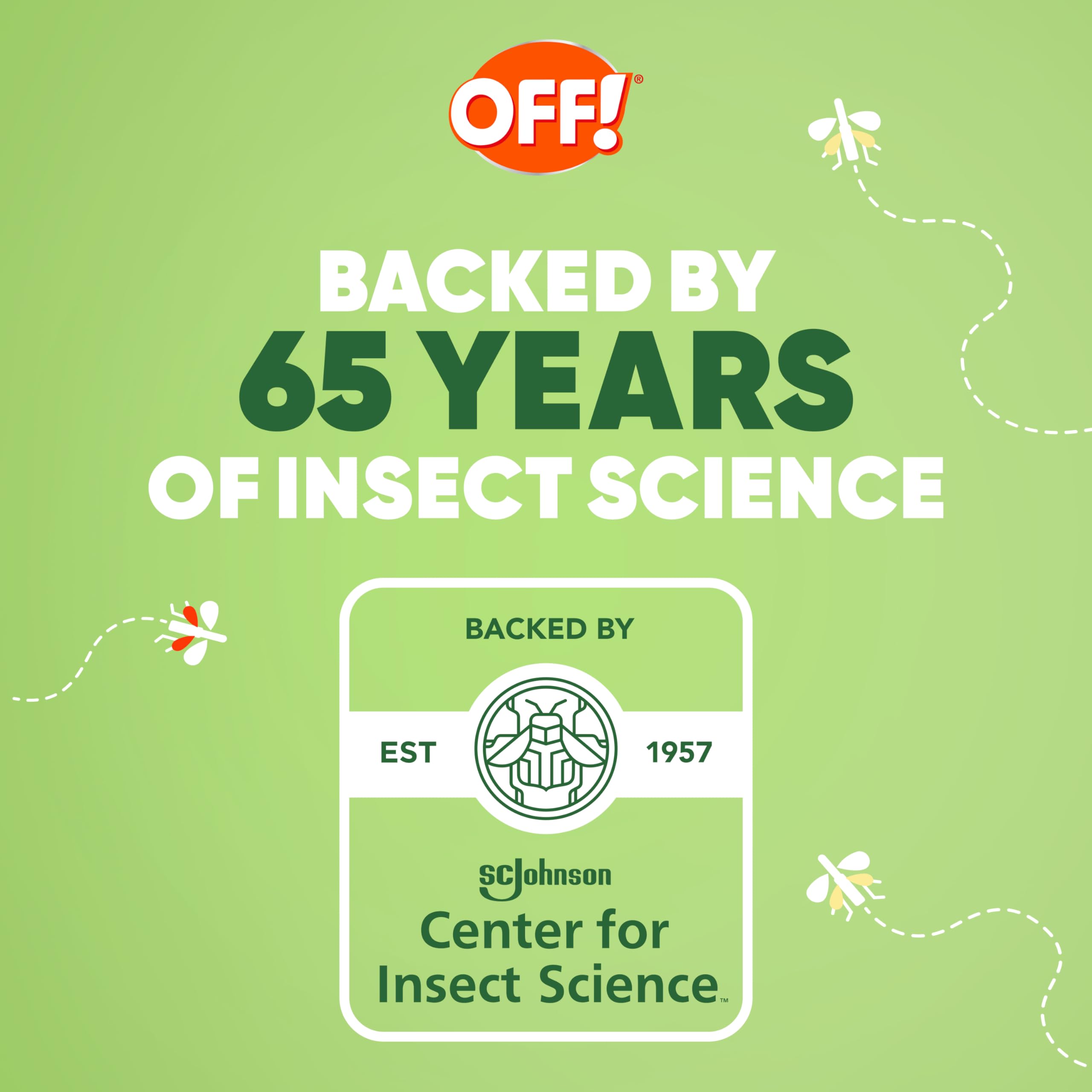 OFF! Deep Woods tick protection helps reduce tick exposure.
