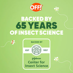 OFF! Deep Woods tick protection helps reduce tick exposure.