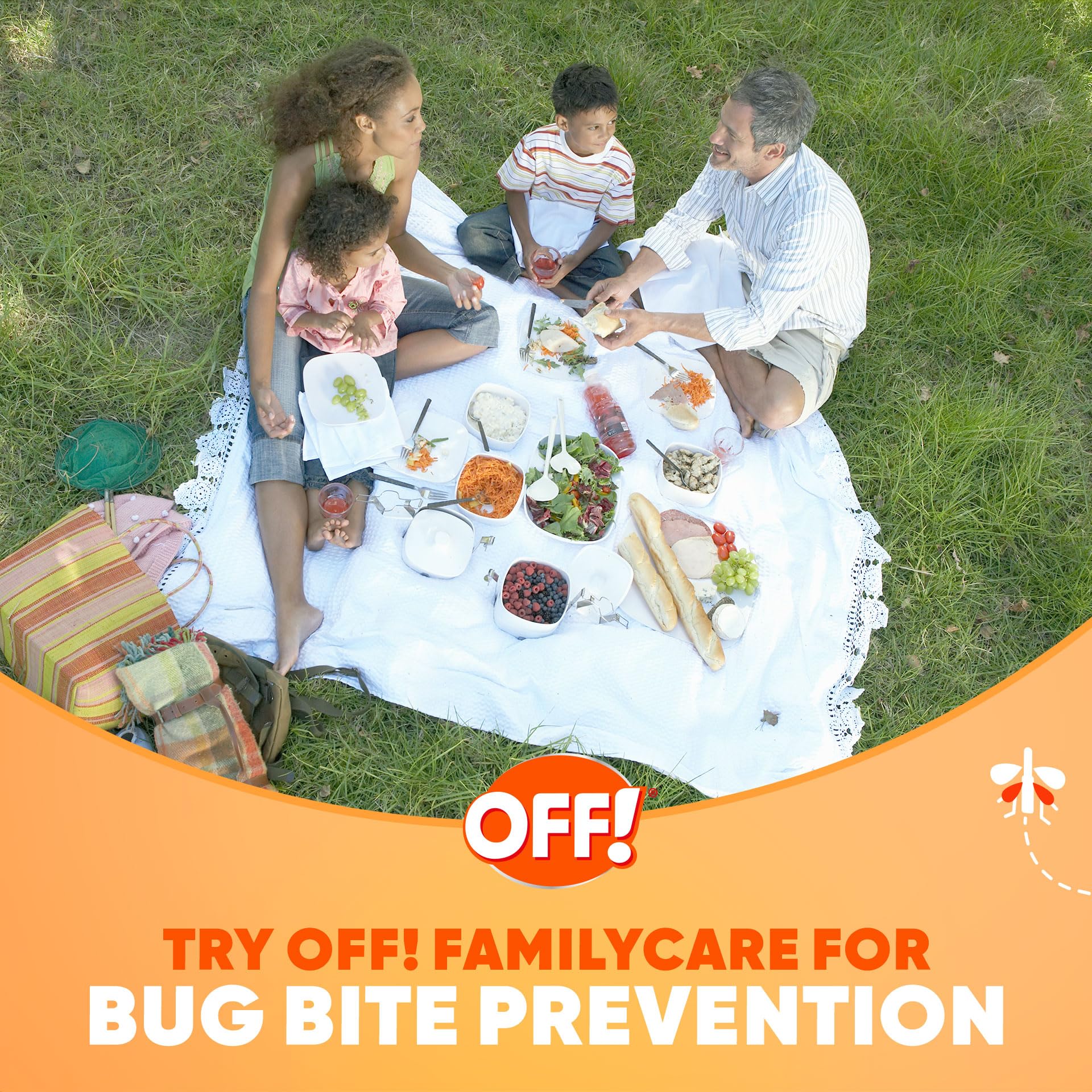OFF! FamilyCare non-greasy formula suitable for daily outdoor use