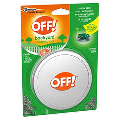 OFF! Mosquito Coil IV releases Country Fresh scent to enhance outdoor ambiance.