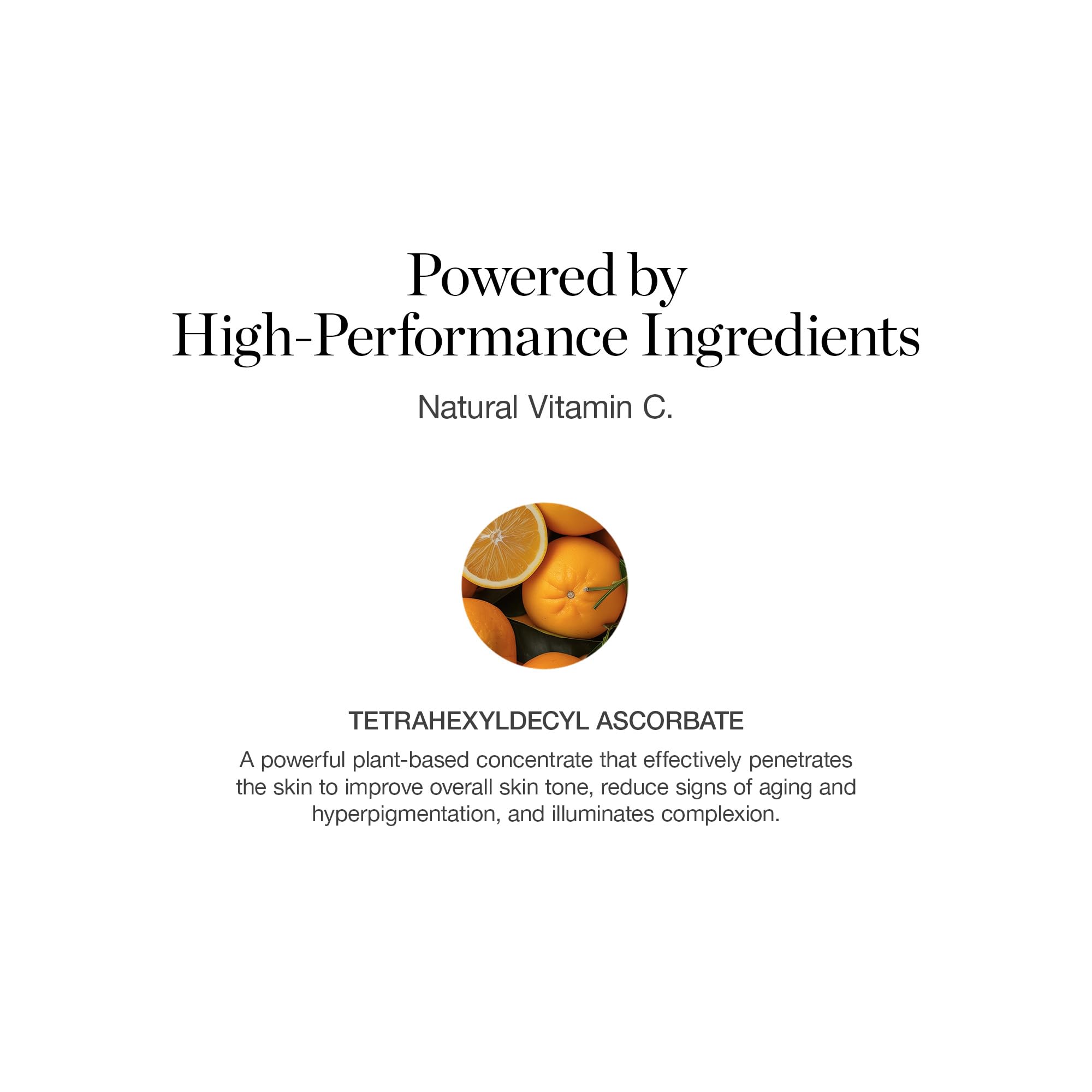 Ogee Vitamin C THDA 20% elixir dropper enables precise even-toned application.