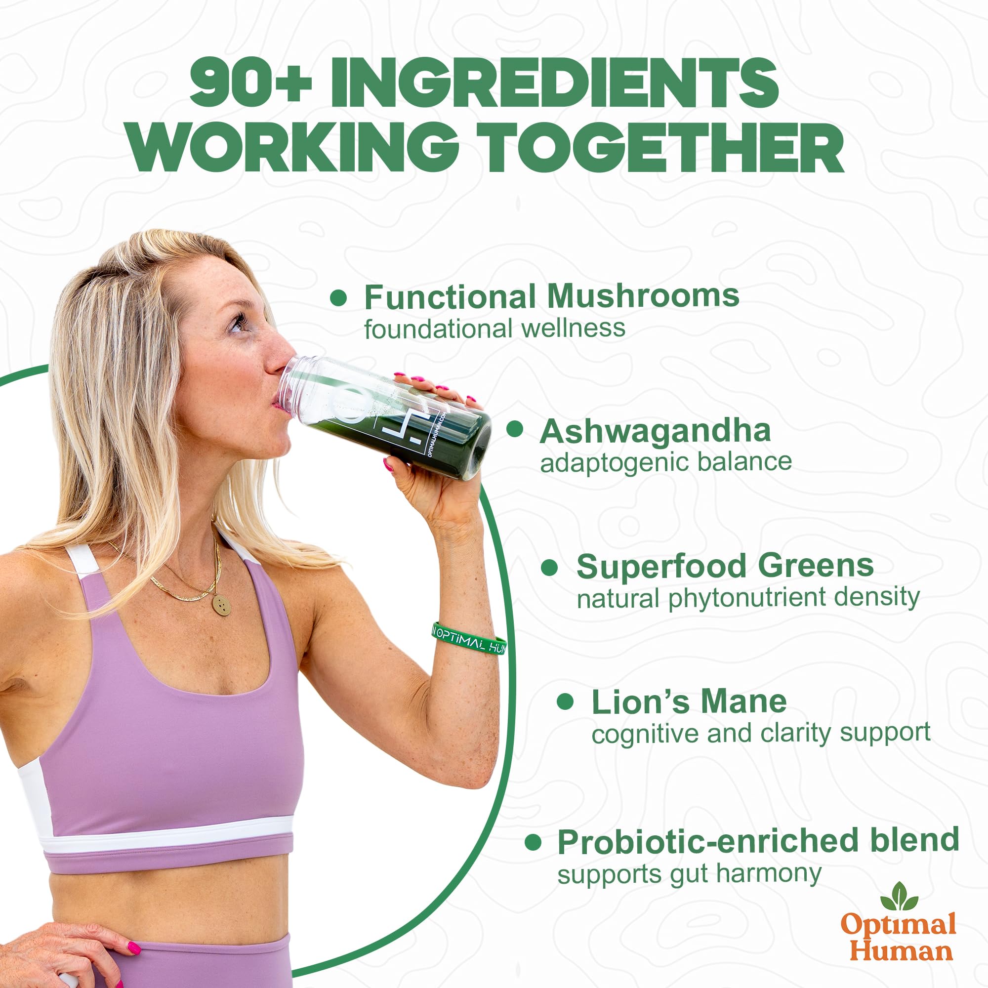 OH ashwagandha-adaptogen feature hints at calm-energy for daily tasks.