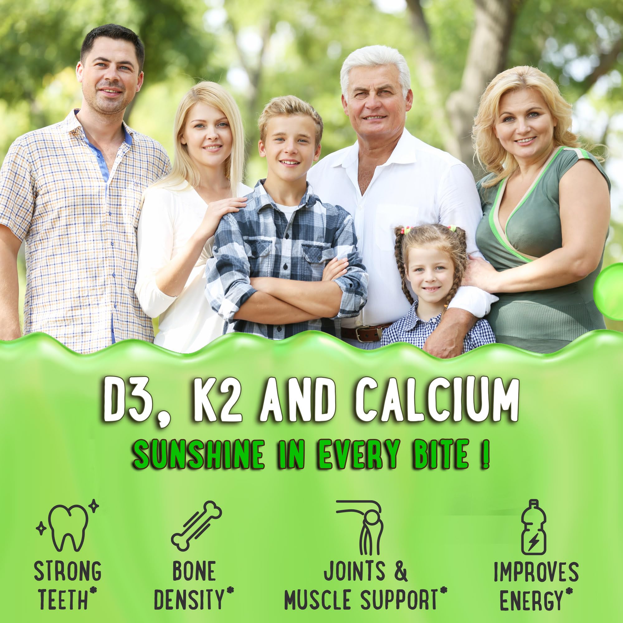 OH MY CHEWY center-filled gummies dual-flavor chews in hand for enjoyable daily energy support.
