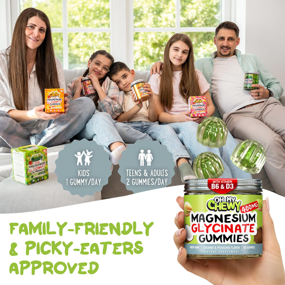 OH MY CHEWY daily use scenario with family at home.