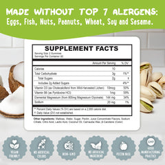 OH MY CHEWY vegan gluten-free label highlights safe family nutrition.