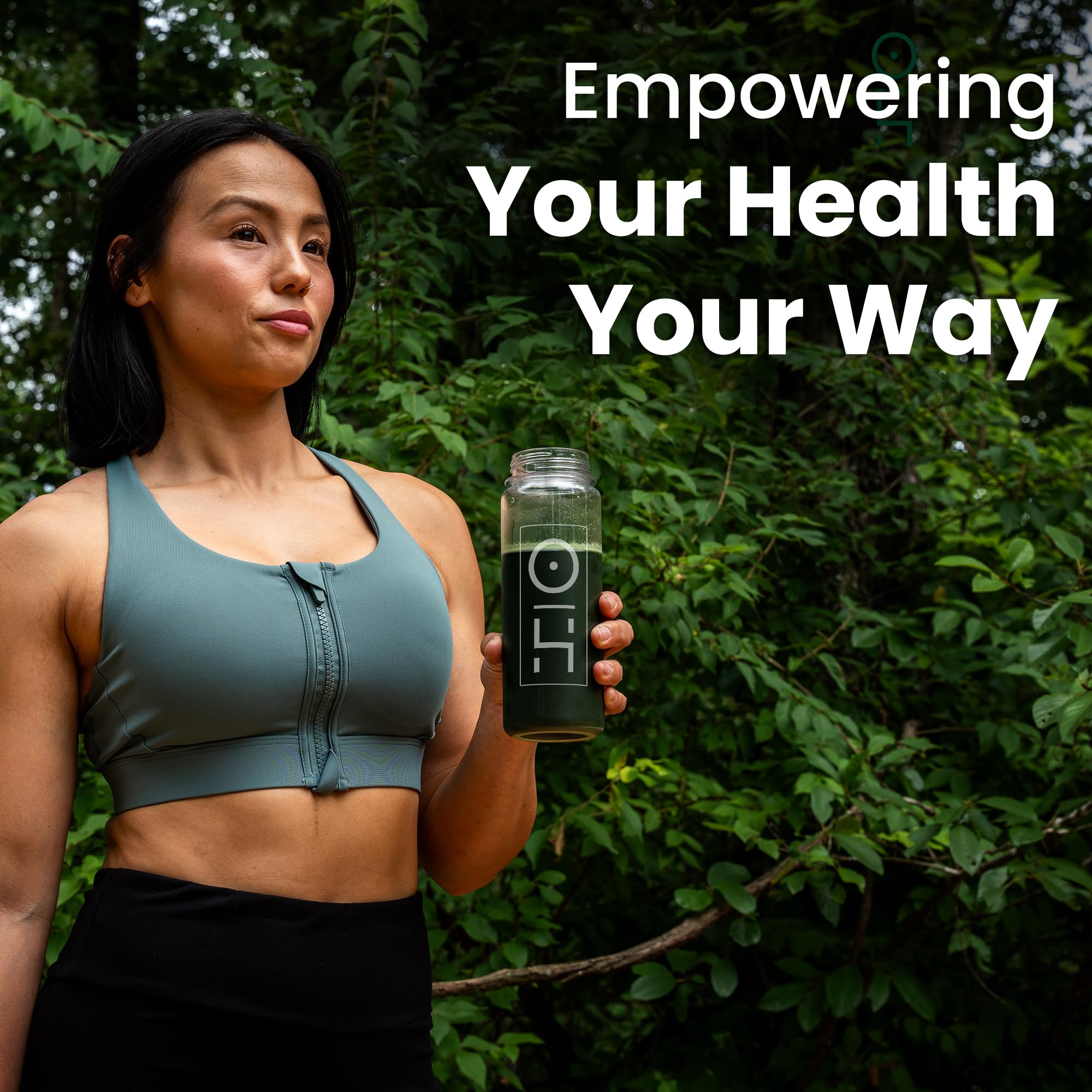 O H Optimal Human soy-free-packaging signals allergen-friendly, plant-based wellness support.