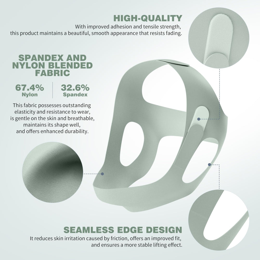 OHALEEP durable-spandex-nylon chin strap offers long-lasting flexibility