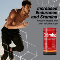 Oh!mino workout bag setup for pre, intra, or post training.