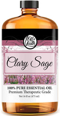 Oil of Youth Clary Sage 16oz bulk bottle ready for daily aromatherapy