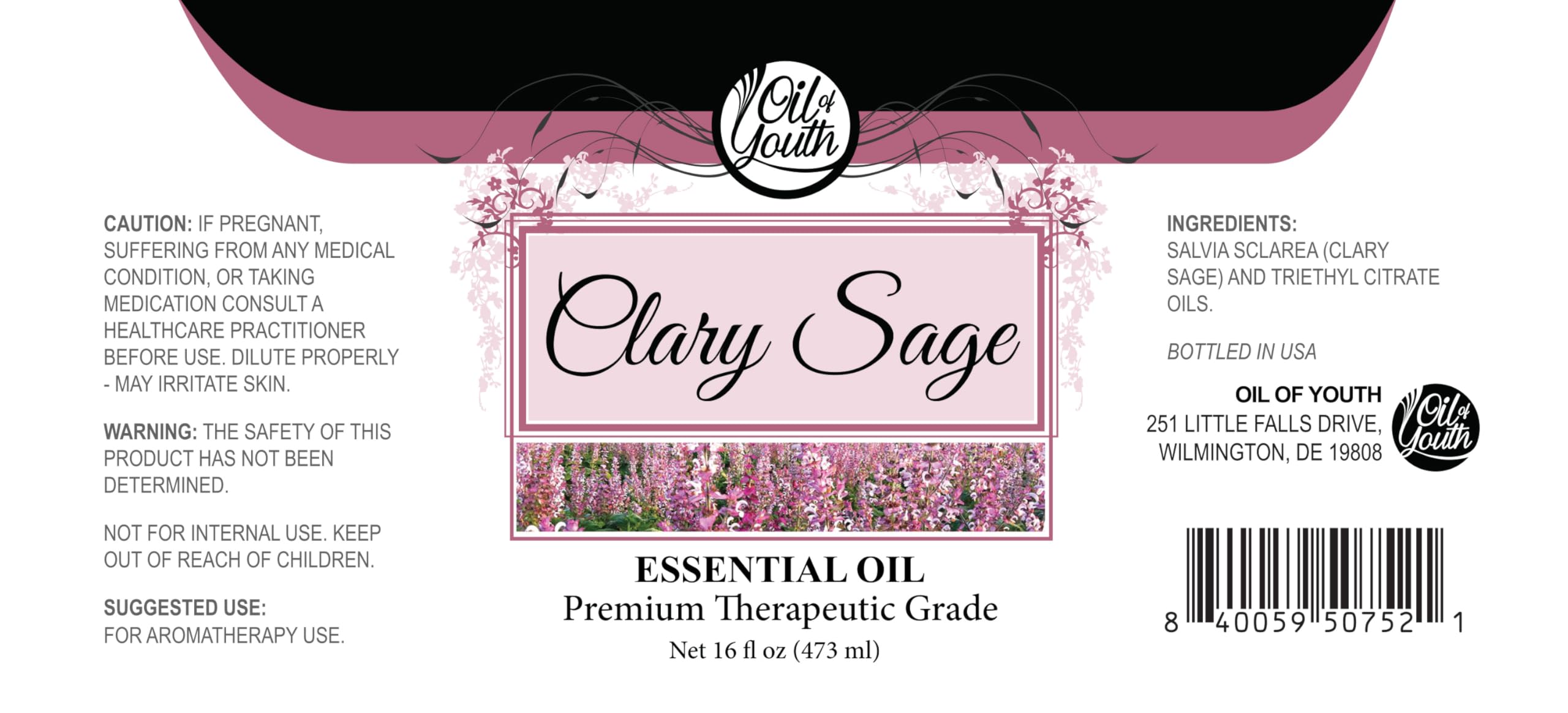 Oil of Youth Clary Sage diffuser aroma fills room with calming notes