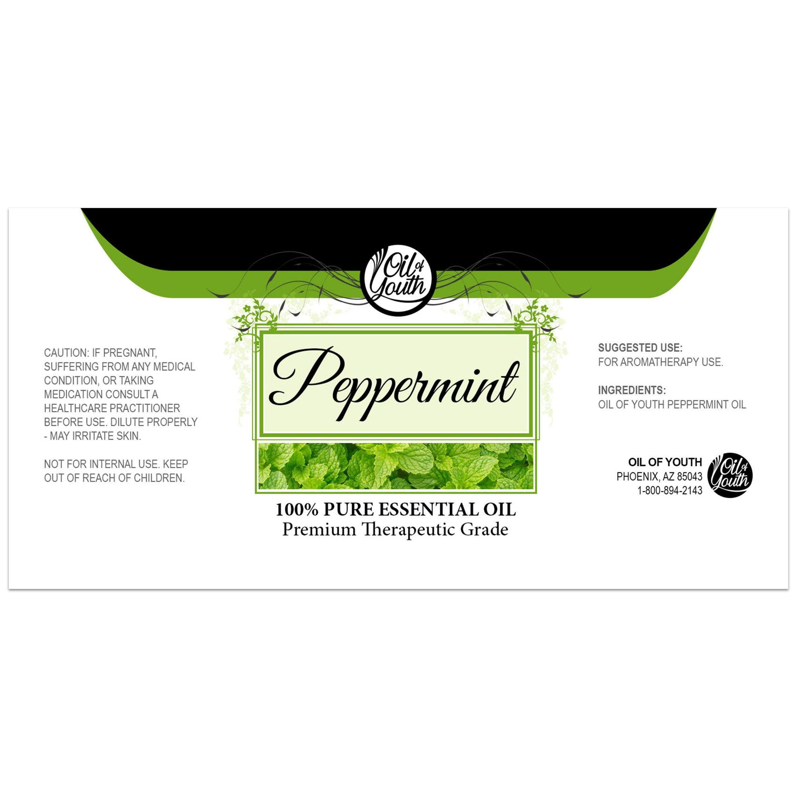 Oil of Youth peppermint diffuser blend for a refreshing ambiance.