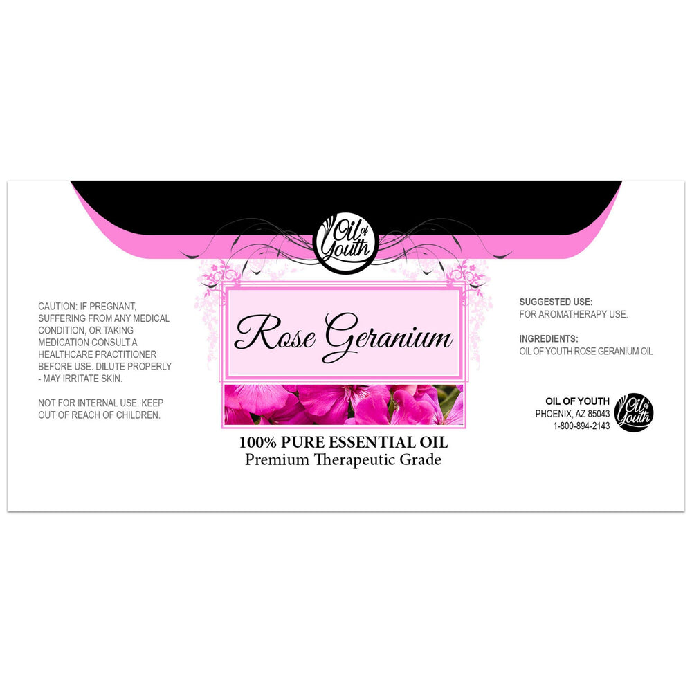 Diffuser with Oil of Youth Rose Geranium creating a calming aroma.