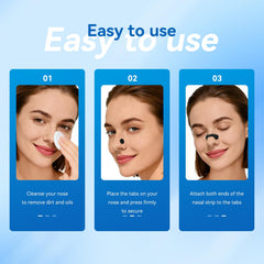 Okica nasal strips include adhesive pads and simple setup for quick use.