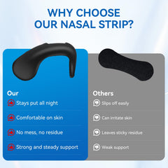 Okica nasal strips open nasal passages to relieve congestion for smoother breathing.