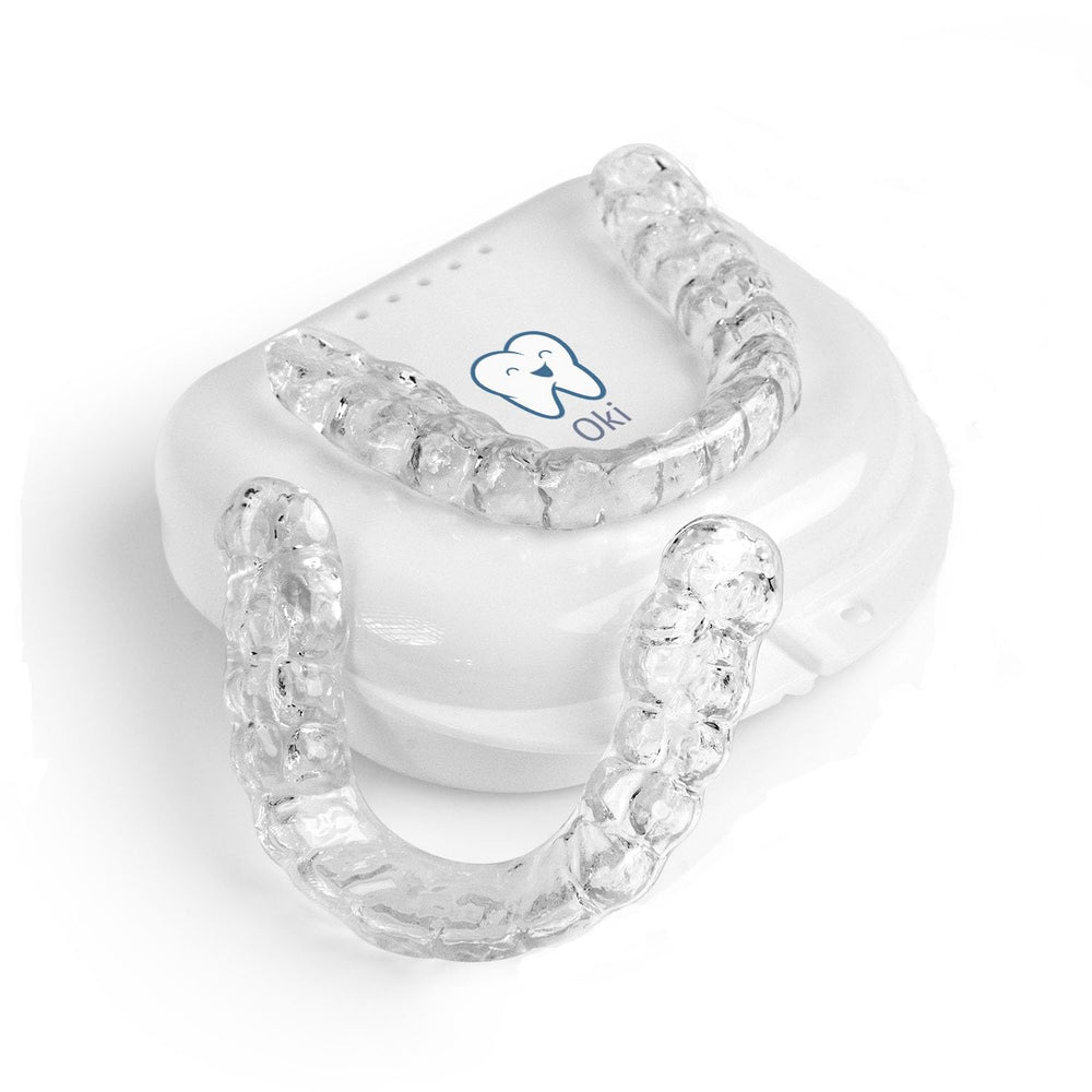 Okiguards custom mouth guard at 1mm thickness offers precise fit and comfort.