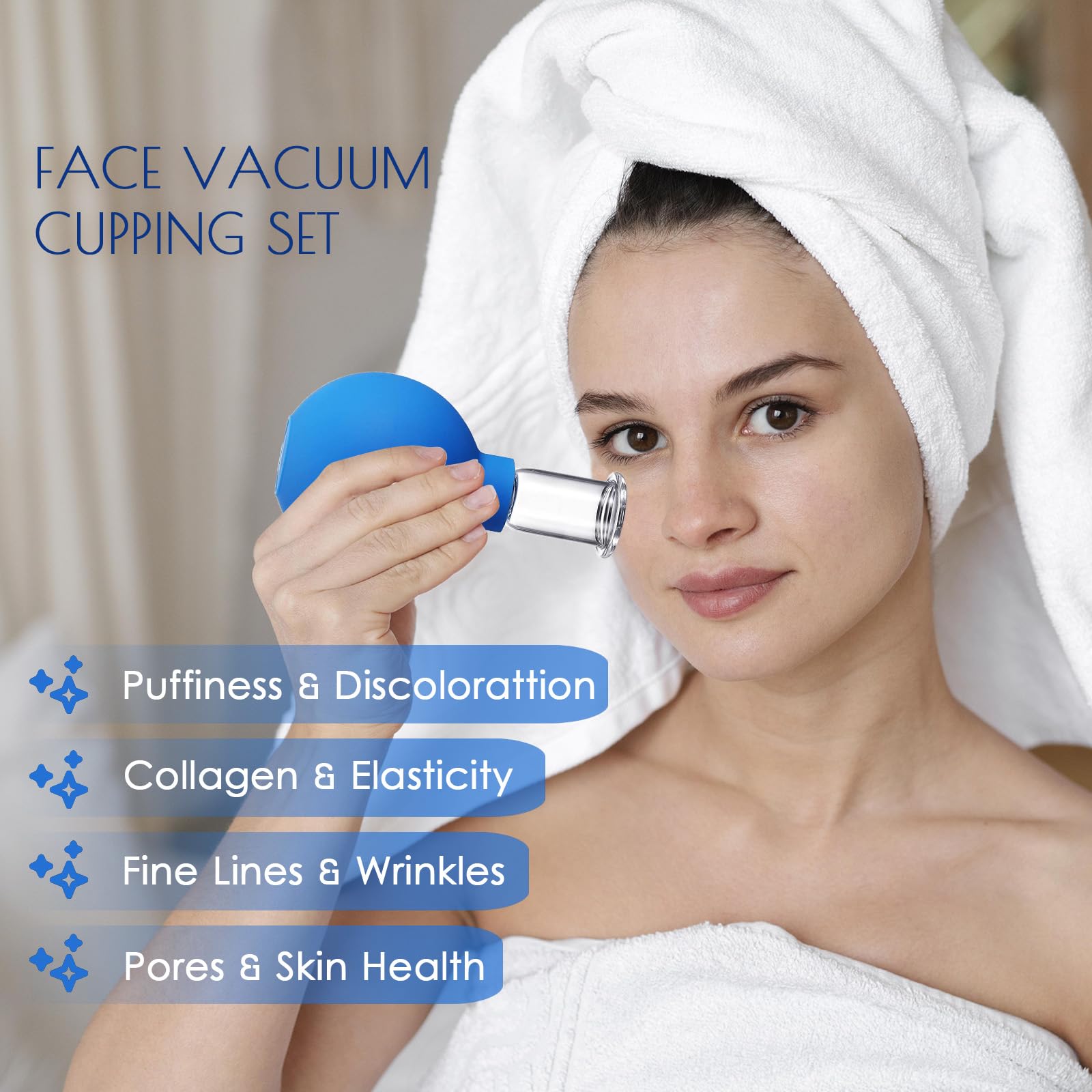 okmaba neck and décolleté cupping cups for gentle contouring