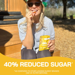 ōku Energy Chews on-the-go snack to fuel busy days.