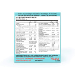 Ola Loa Energy Tropical front label highlights caffeine-free, gluten-free formula