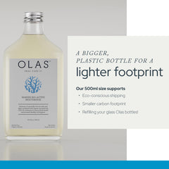 Olas marine complex close-up with seaweed extract supporting tooth and gum health.