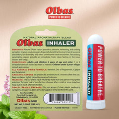 Olbas Inhaler gym bag ready for post workout breathing relief.