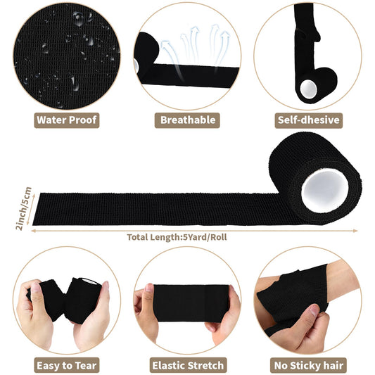 Oleitodh bandage wrap on ankle for breathable, secure fit.