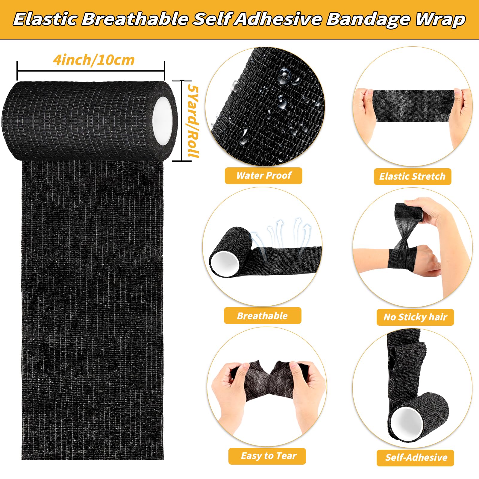 Oleitodh wrap used on a dog for simple pet care and protection