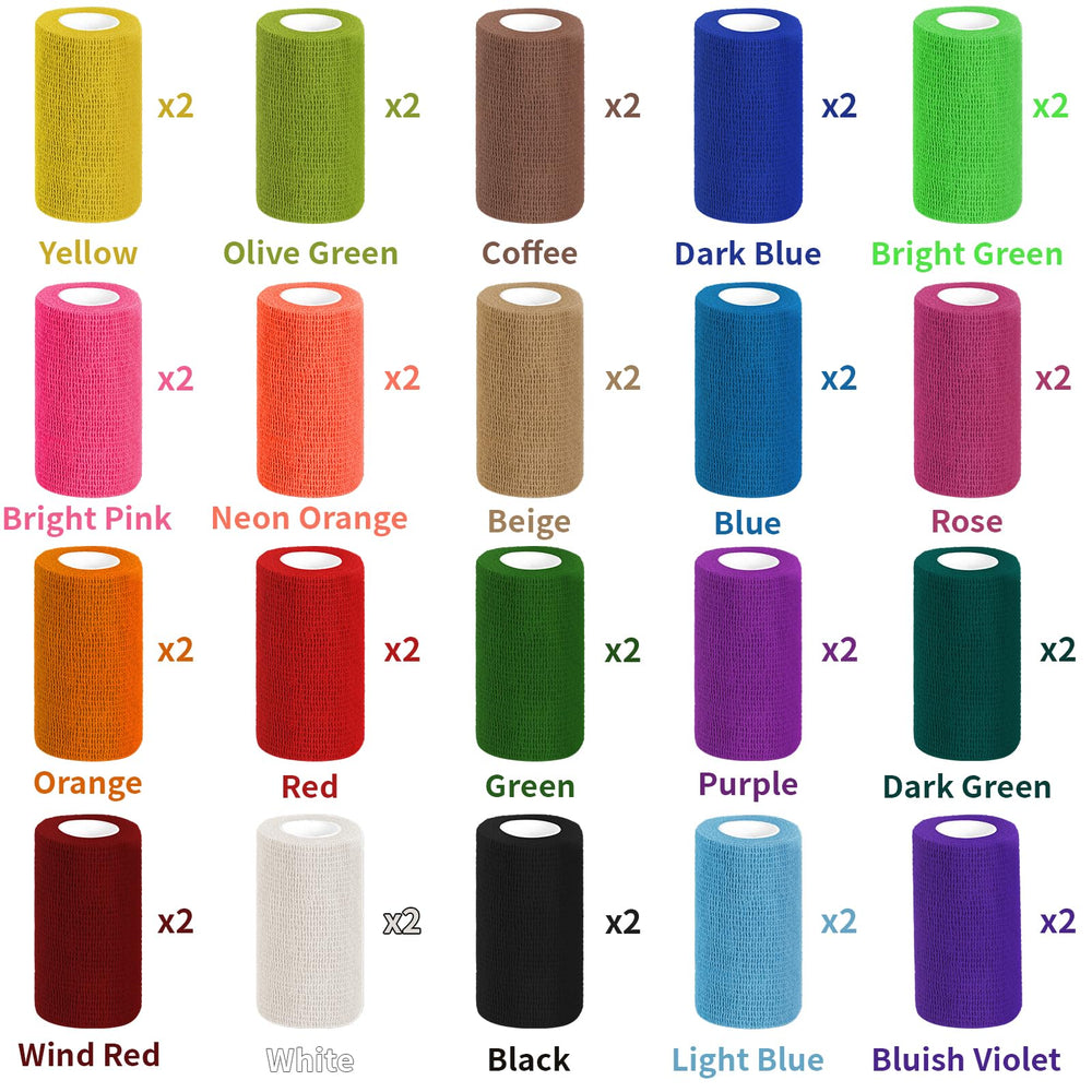 Oleitodh breathable self-adherent tape close-up highlighting soft, skin-friendly fabric.