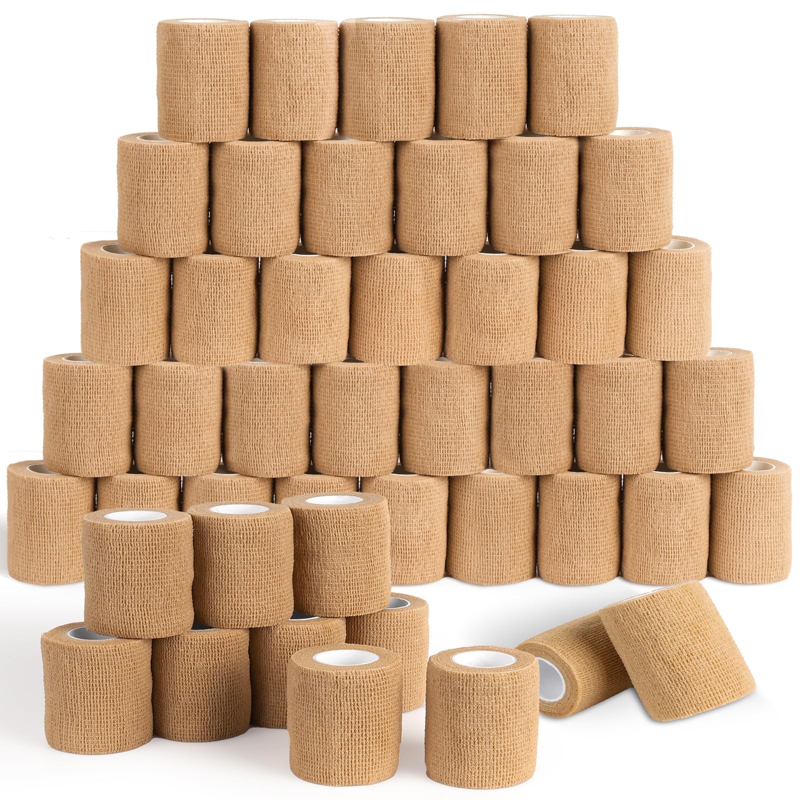 Oleitodh bulk bandage wrap in skin color for quick, slip-free hold
