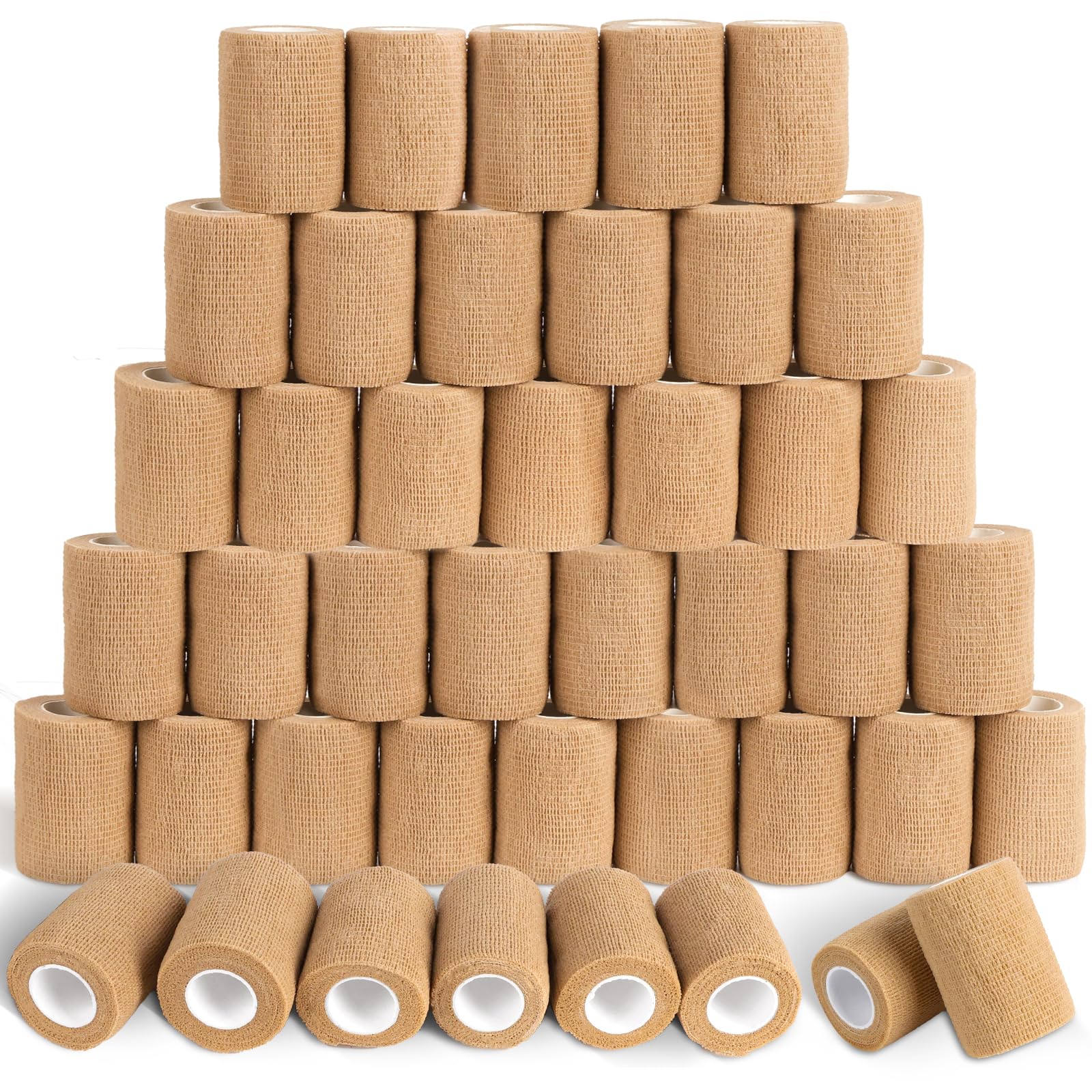 Oleitodh self-adherent wrap roll in black for slip-free support.