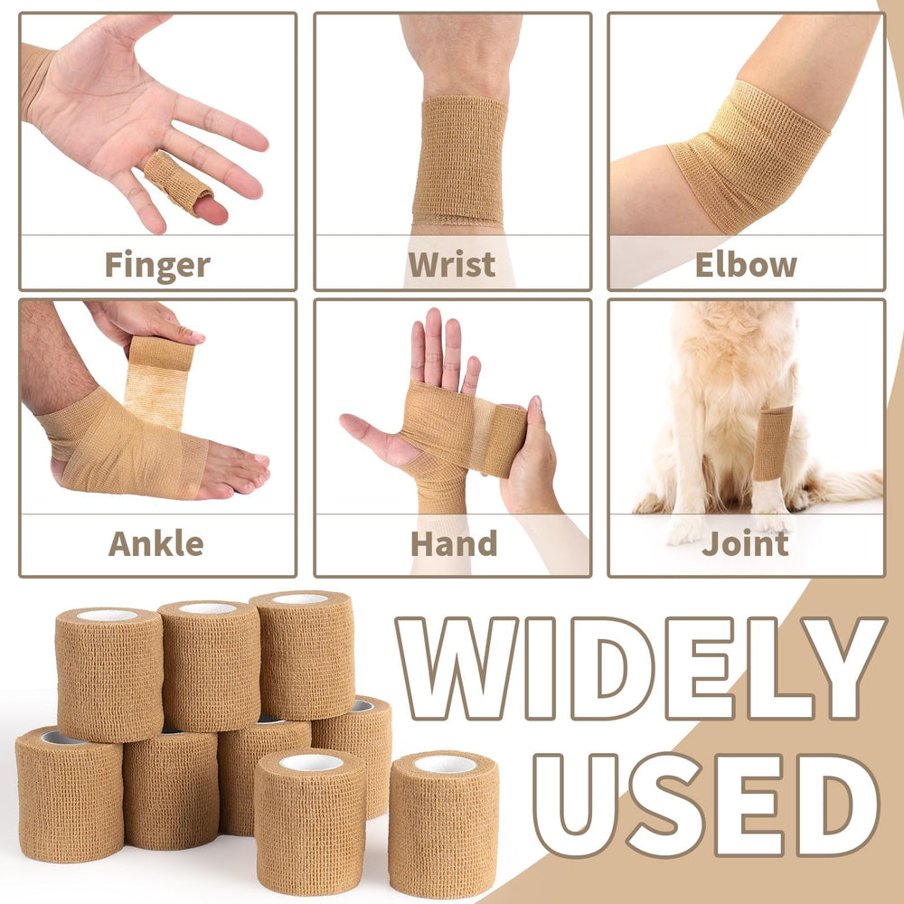 Oleitodh self-adhering wrap torn by hand for fast use