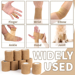 Oleitodh self-adhering wrap torn by hand for fast use
