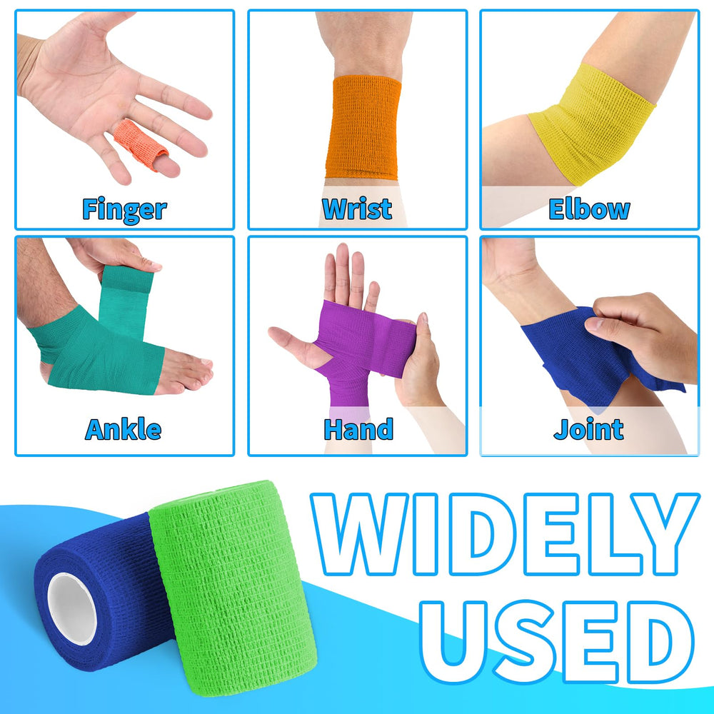 Oleitodh sport wrap supports wrists and ankles during workouts.