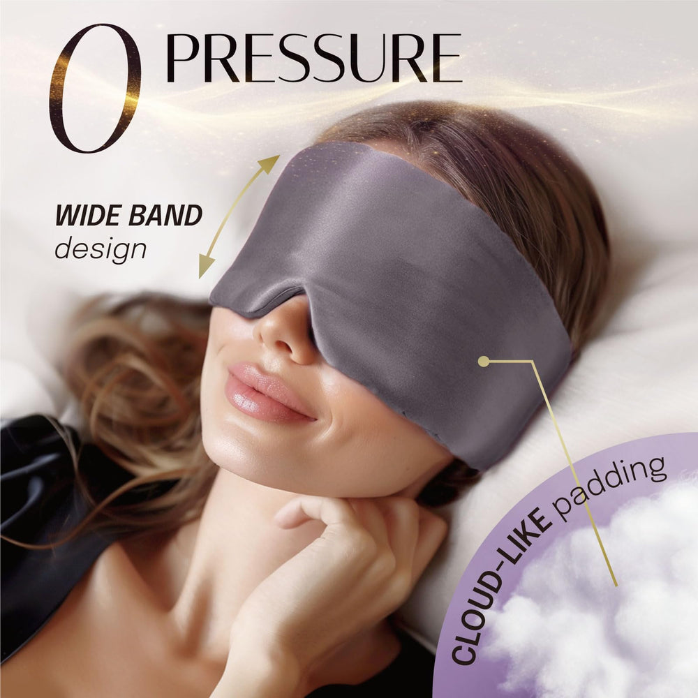OLESILK large size ensures total blackout and comfortable coverage.