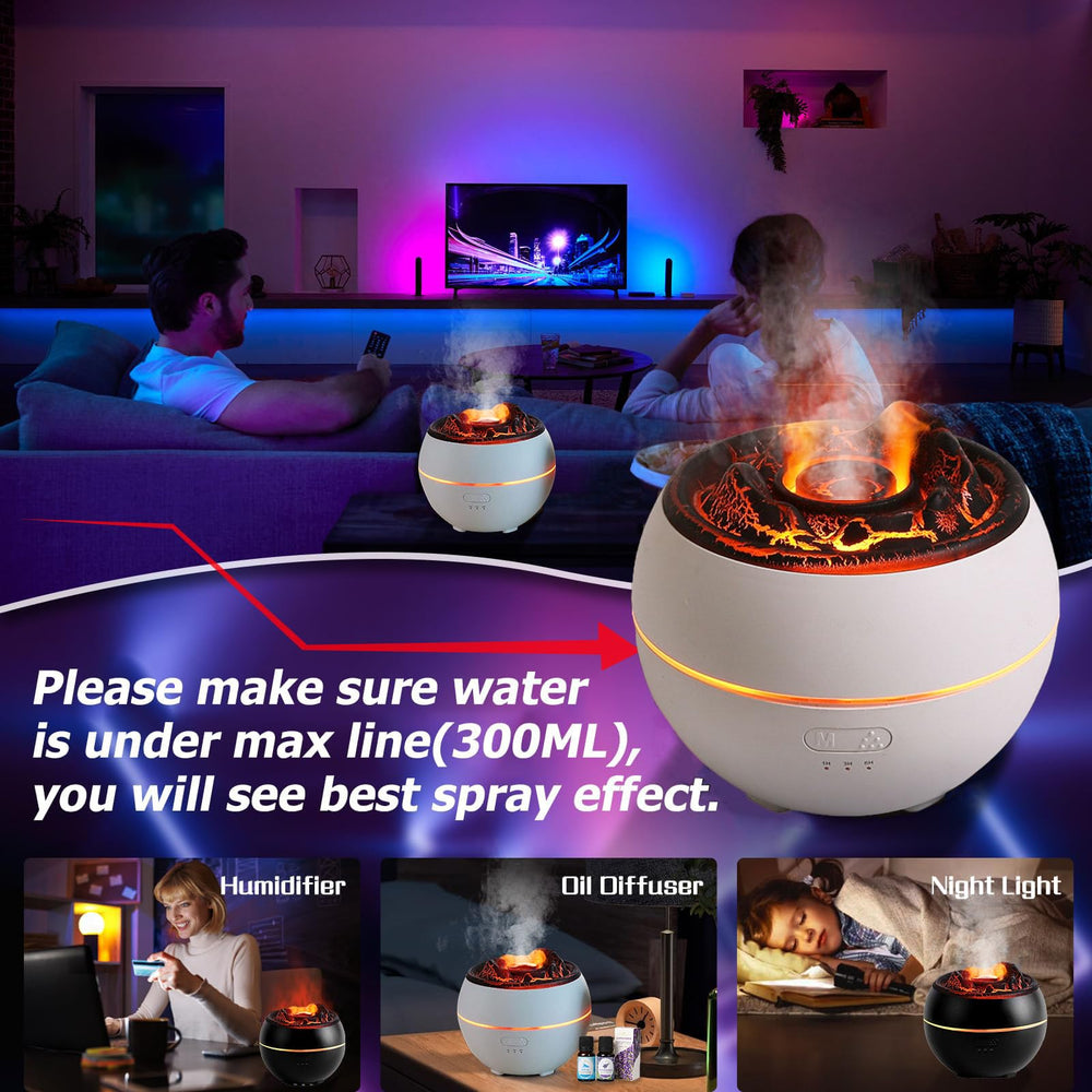 OLINLIFE Diffuser with auto-off and BPA-free materials for safe use