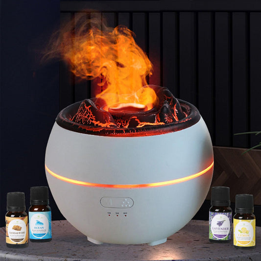 OLINLIFE Volcano Diffuser front view, a stylish decor piece with aromatherapy potential