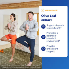 Olive leaf extract capsules close-up showing hypoallergenic formula