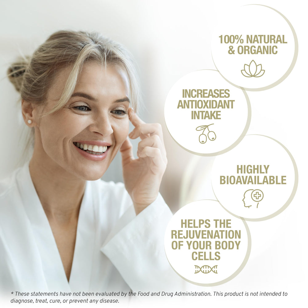 OLIVIE olive-oil polyphenols depiction signals comprehensive antioxidant benefits.