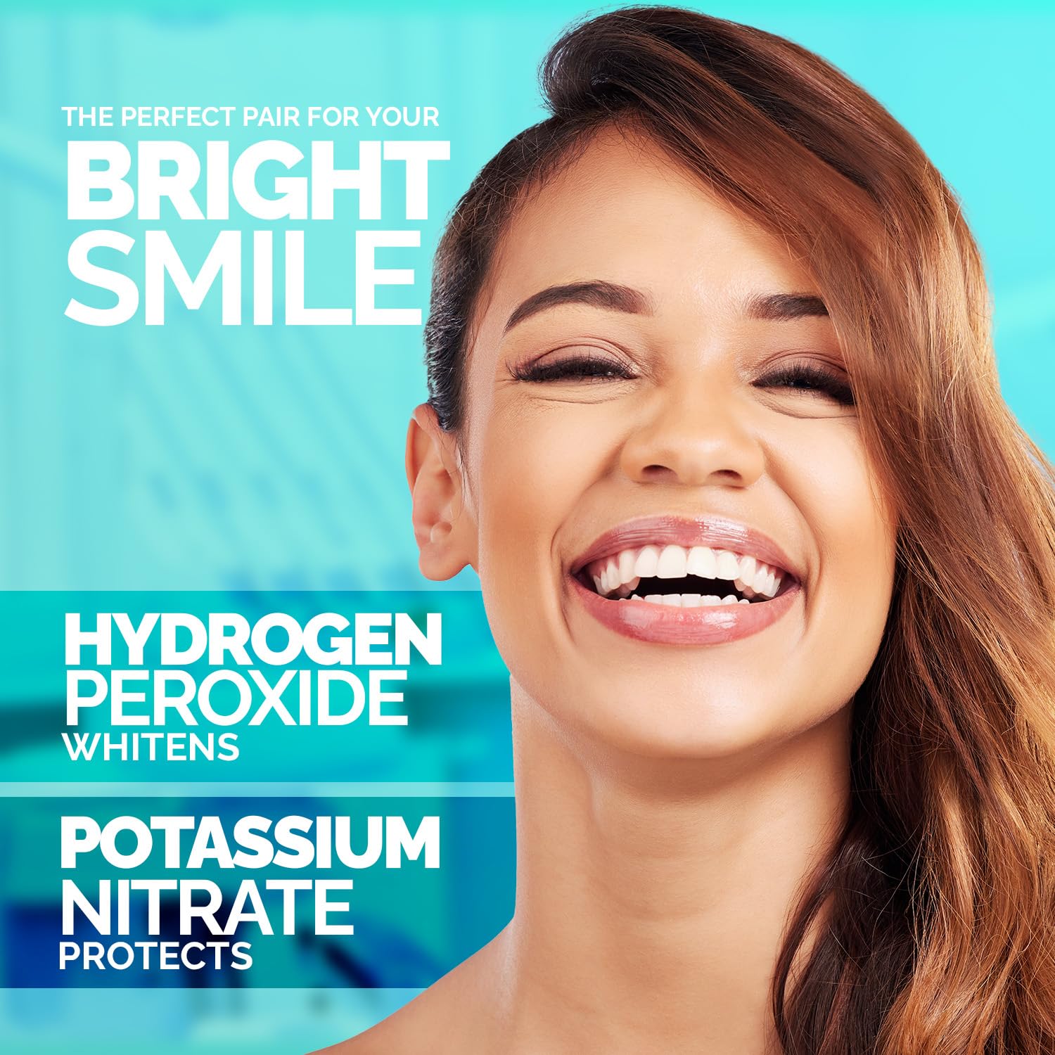 Ollie bright smile preview demonstrates possible results after regular use.