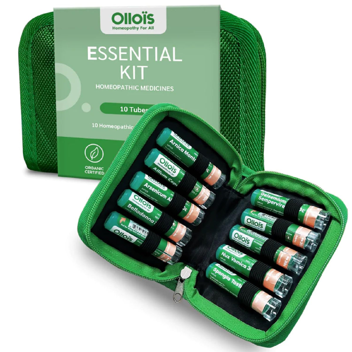 OLLOÏS essential kit carrying case for on-the-go homeopathic remedies