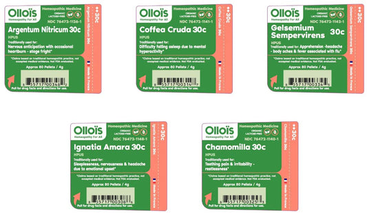OLLOÏS Chamomilla 30C tube helps soothe mood before bed