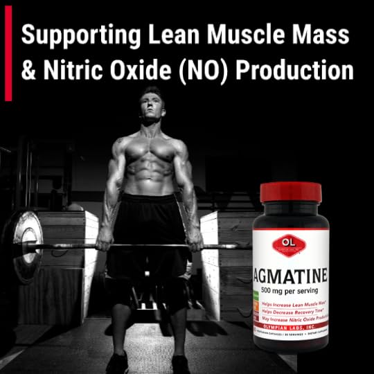 Product display implying post-workout relief and stress support