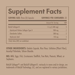 BioCell Collagen II capsules supporting joint comfort during daily activities.