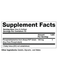 Olympian Labs Phosphatidylserine Complex softgels promoting memory and focus.