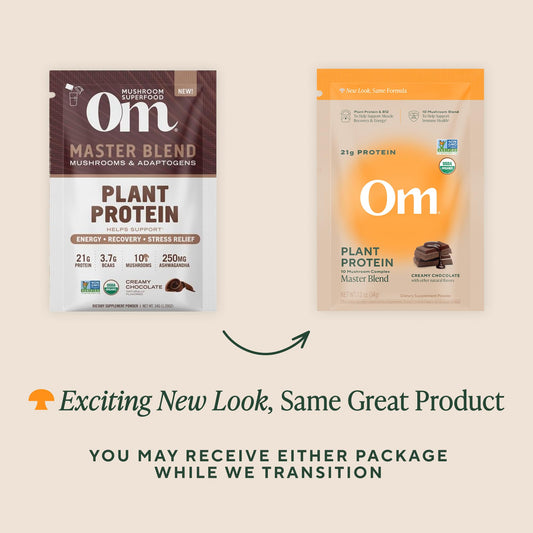 OM MUSHROOM SUPERFOOD 10-mushrooms complex image for versatile daily wellness focus and balance