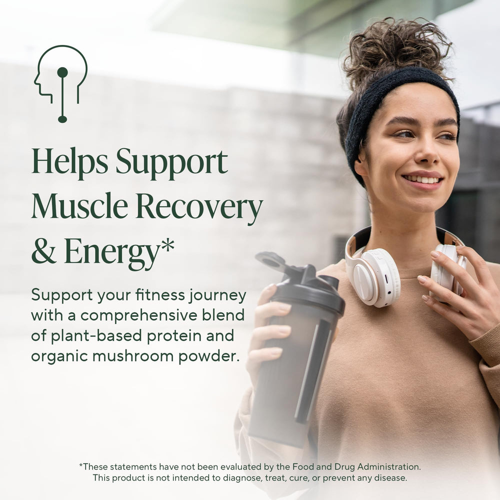 OM MUSHROOM SUPERFOOD Ashwagandha-ksm-66 visual for gentle stress balance during workouts