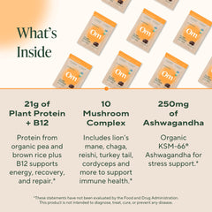 OM MUSHROOM SUPERFOOD Beta-glucans-400mg image signaling gut-friendly wellness ideas