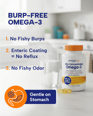 High EPA and DHA content supports potential overall wellness.