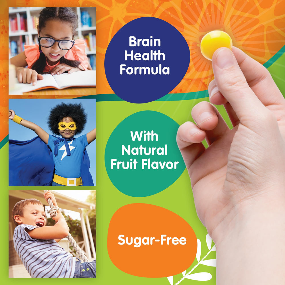 OmegaVia Kids Omega 3 Gummies gluten-free with no additives.